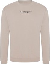 Sweater Le temps passe - Desert (L)