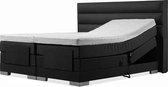 Luxe Boxspring 180x220 Elektrische Zwart Suite 3 balken