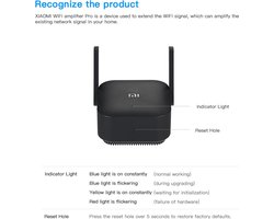 Originele Xiaomi Wifi Versterker Pro 300Mbps Wifi Repeater Mijia Wifi Signaal 2.4G Extender Roteador 2 Mi Draadloze Router mi Router