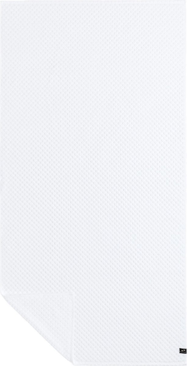 Slowtide badhanddoek Clive White 150 X 75 cm wit duurzaam