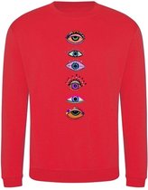 Sweater Eyes - Red (S)