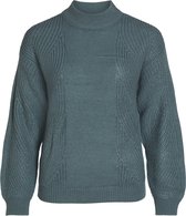 VILA VILOSAFI L/S KNIT TOP Dames Trui - Maat S