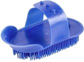 USG Paardenrosborstel plastic blauw