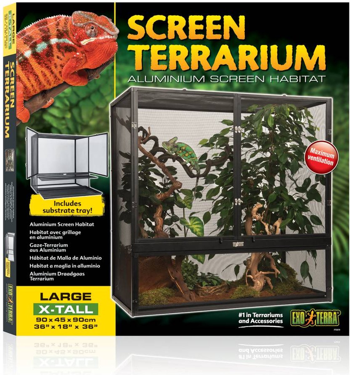 EXO TERRA Draadterrarium 90x45x90 cm