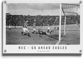 Walljar - NEC - Go Ahead Eagles '47 - Muurdecoratie - Plexiglas schilderij