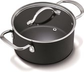 Casserole Brabantia Chrome avec couvercle - Ø 24 cm - induction
