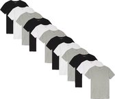 Tommy Hilfiger 12-pack t-shirts crew-neck wit