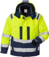 Fristads Hi Vis Airtech® Winterjack Klasse 3 4035 Gtt - Hi-Vis geel/marineblauw - XS