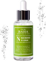 Cos de BAHA Large 60ml Serum Niacinamide 10% + Zinc 1% For Face - Pore Reducer + Uneven Skin Tone Treatment + Diminishes Acne Prone, Korean Skin Care, Hyperpigmentatie - Puistjes -