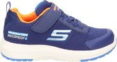 Skechers Dynamic Tread kids sneaker - Blauw - Maat 34