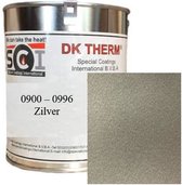 DK Therm Hittebestendige Verf Serie 900 - Blik 1 kg - Bestendig tot 900°C - 996 Zilver