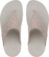 Fitflop lulu popstud toepost teenslippers dames nude I22137, maat 39