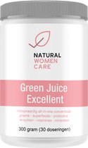 Natural Women Care - Green Juice Excellent - all-in-one concentraat: greens – superfoods – probiotica – enzymen – vitamines – mineralen - natuurlijk - Vegan