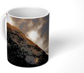 Mok - Großglockner bergtop bij zonsopkomst in Oostenrijk - 350 ML - Beker