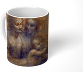 Mok - Maria met kind en Sint-Anna - Leonardo da Vinci - 350 ML - Beker