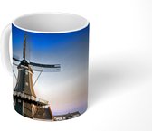 Mok - Windmolen aan het water in Haarlem - 350 ML - Beker