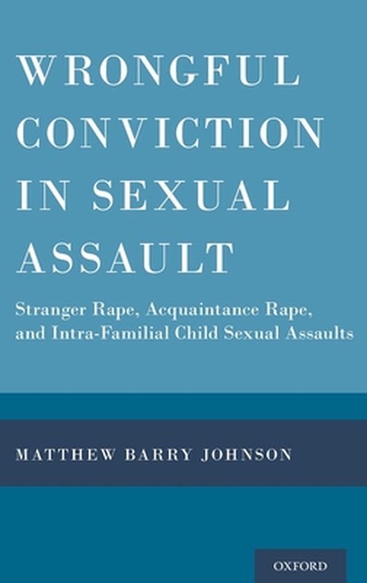 Wrongful Conviction in Sexual Assault - cover