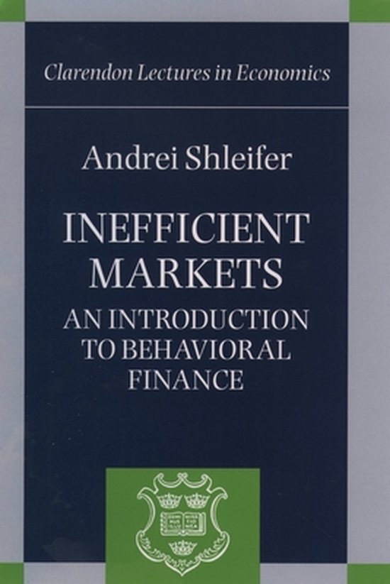 Clarendon Lectures in Economics- Inefficient Markets - cover