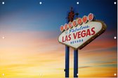 Welcome to Fabulas Las Vegas Nevada sign bord - Foto op Tuinposter - 120 x 80 cm