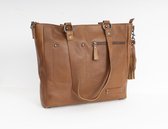 Bag2bag Grote Stoere Ruime Shopper Almeria Cognac