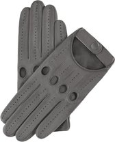 Fratelli Orsini Handschoenen Dames - Alessa (grijs) - Lamslederen autohandschoenen - 8½ - XL