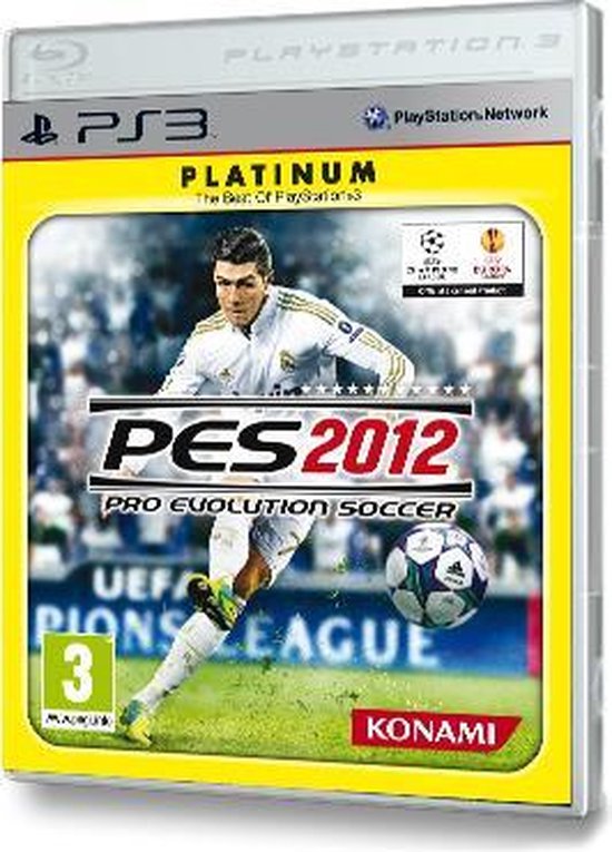 Konami PES 2012 Platinum, PS3 PlayStation 3