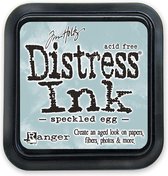Inktkussen - Distress Ink Pad - Speckled Egg - 5,5x5,5cm - Ranger - Tim Holtz - 1 stuk