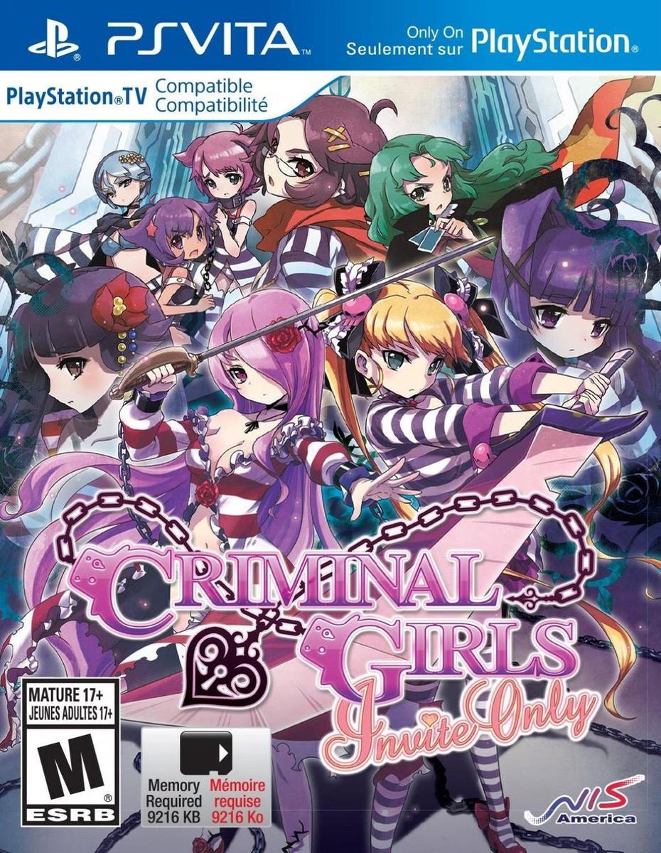 NIS America Criminal Girls: Invite Only Standaard Engels PlayStation Vita