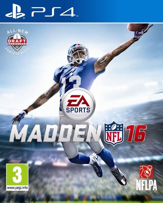 Electronic Arts Madden NFL 16, PS4 Standaard Italiaans PlayStation 4 |  Games | bol