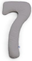 THERALINE My7 Zijslaapkussen Jersey Petrol