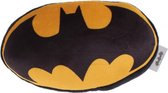 kussen Batman-logo 20 cm pluche zwart/geel