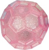 stuiterbal Pentagon junior 6,5 cm rubber roze