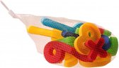 Beach Toys strandset met cijfers 17-delig