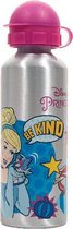 drinkfles Princes junior 500 ml aluminium chroom