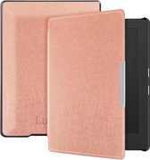 Lunso - Geschikt voor Kobo Aura H20 Edition 1 hoes (6.8 inch) - sleep cover - Rose Goud