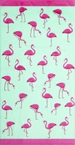 Livello Kids Strandlaken Flamingo 75x150