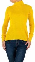 Milas pullover geel col one size