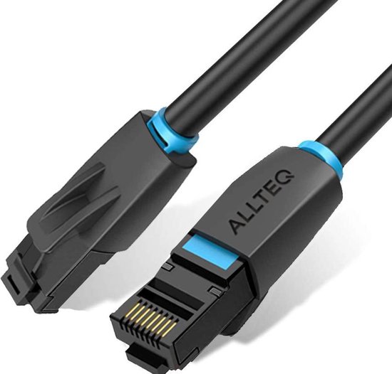 Allteq - Câble UTP CAT6 - Connecteur RJ45 - 25 mètres