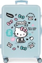 Sanrio Koffer Hello Kitty Meisjes 33 Liter Abs 38 X 55 Cm Blauw