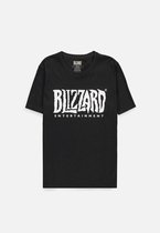 Overwatch Tshirt Homme -L- Logo Blizzard Zwart