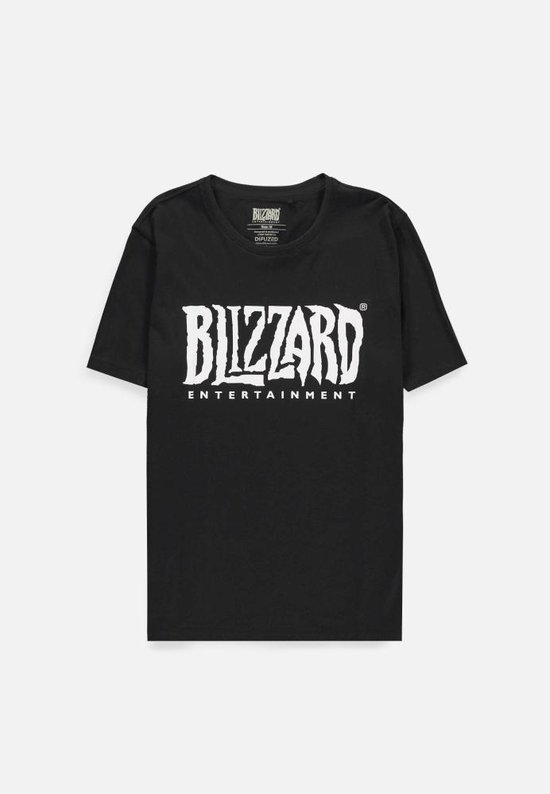 Overwatch Heren Tshirt Blizzard Logo Zwart