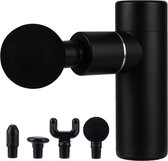 Massage Mini Gun Met 4 Koppen USB Oplaadbaar