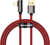 Baseus Legend Series USB naar Apple Lightning Kabel 2.4A Rood 1M