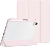Dux Ducis - Tablet hoes geschikt voor Apple iPad Mini 6 (2021) - Toby Series - Tri-Fold Book Case - Roze