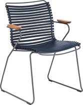 Click Dining Armleunstoel - donkerblauw