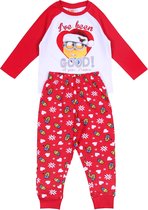 Rode kerstpyjama MINIONS 5-6 jaar 116 cm