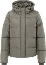 PIECES PCNINAMA JACKET DOWN KAC Black Olive Dames Jas - Maat XS