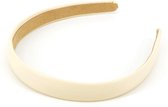 PU leder Diadeem / Haarband | Creme | Kunstleer | Fashion Favorite