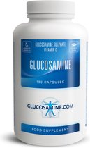 Glucosamine.com - Glucosamine - zeer voordelige grootverpakking - 1500 mg Glucosamine Sulfaat per dosering - 180 caps