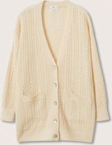 Mango Vest Kabelvest 17075762 05 Dames Maat - XXL